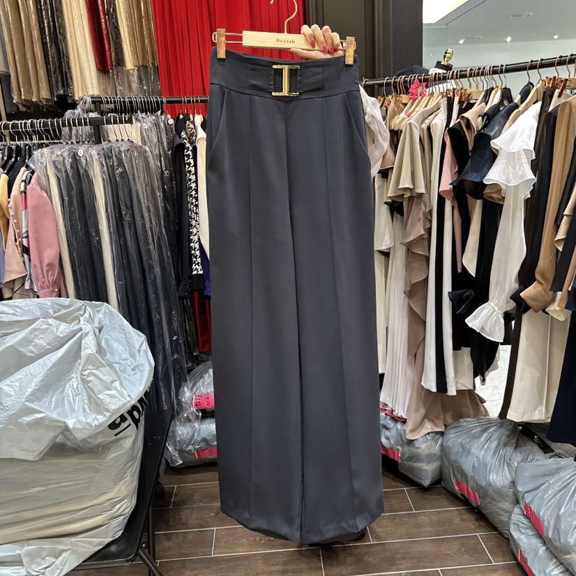 HERISH韓國代購㊣女士新品休閑職業真品25秋冬人氣熱賣休閑褲Herish休閑褲圖色3