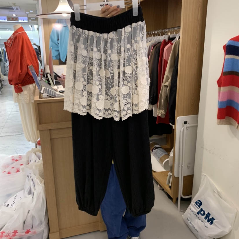 VENTI東大門㊣直郵女裝新款職業熱賣休閑人氣時尚真品裙褲蕾絲VENTI裙褲