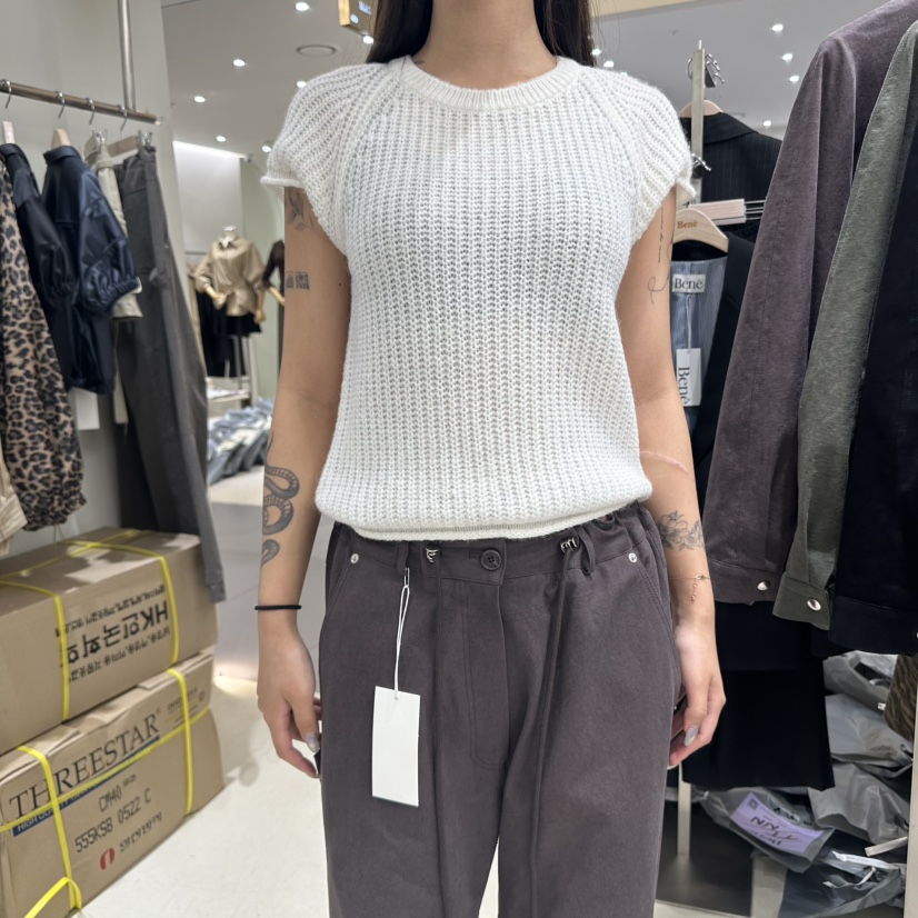 BENE東大門㊣代購女士新品推薦人氣真品職業25秋冬時尚針織衫BENE針織衫圖色1