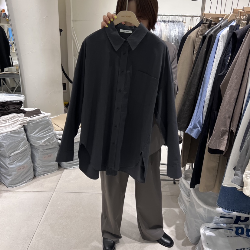 NAVYBURST東大門㊣實拍女裝新品25秋冬休閑推薦時尚襯衫蕾絲衫NAVY BURST襯衫/蕾絲衫圖色3