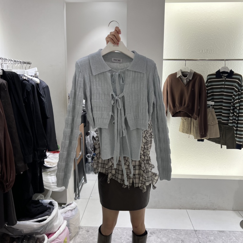 TYCHE東大門㊣直郵女裝新品25秋冬推薦真品熱賣時尚休閑套裝TYCHE套裝