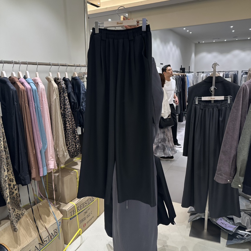 BENE東大門㊣代購女士新品25秋冬休閑真品熱賣職業時尚休閑褲BENE休閑褲圖色2