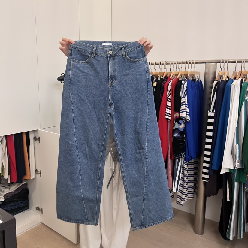 DOHWAJI東大門㊣直郵女裝新品人氣休閑真品時尚熱賣職業牛仔褲DOHWAJI牛仔褲圖色1