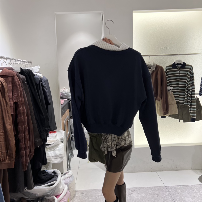 TYCHE東大門㊣代購女裝新款休閑熱賣推薦職業時尚人氣25秋冬衛衣TYCHE衛衣