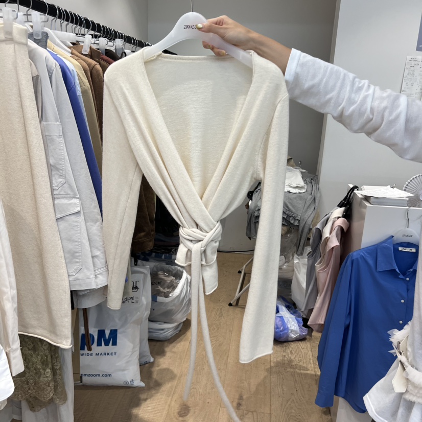 RUMIRU/AWEAR東大門㊣代購女裝新品25秋冬真品人氣職業針織衫awear/RUMIRU針織衫圖色3