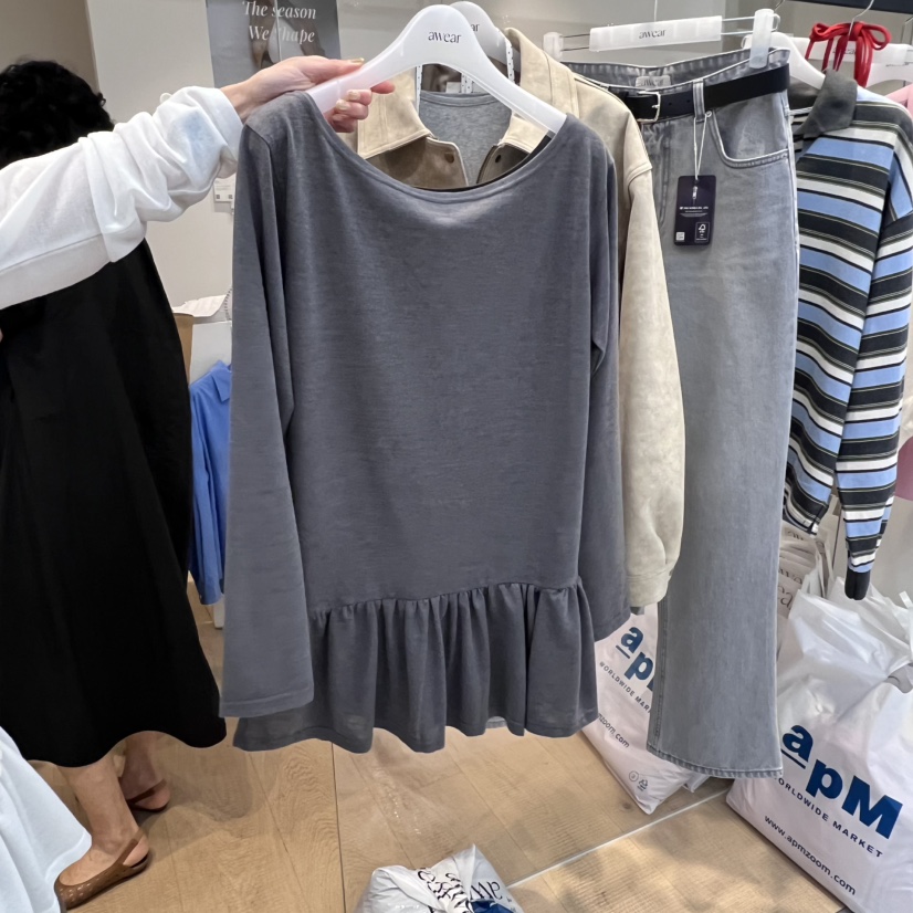 RUMIRU/AWEAR東大門㊣直郵女裝新款職業休閑連衣裙不含腰帶awear/RUMIRU連衣裙圖色2
