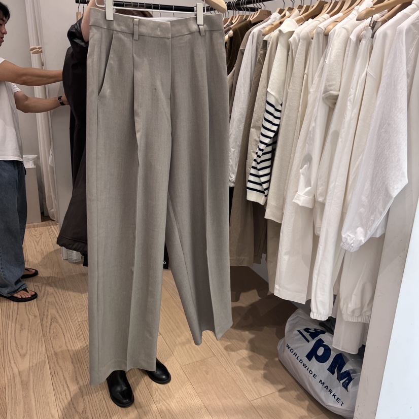 OURIN東大門㊣直郵女裝新款時尚職業休閑真品熱賣25秋冬休閑褲OURIN休閑褲圖色2