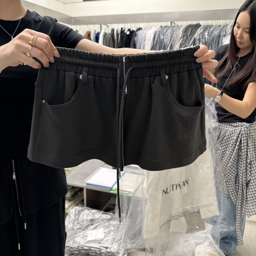 NUTPLAN韓國直郵㊣女士新款25秋冬真品人氣推薦職業休閑短裙NUTPLAN短裙圖色2