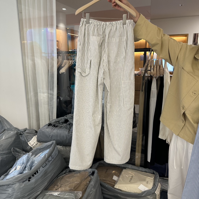 ROUNDER東大門㊣直郵女士新品人氣休閑推薦真品熱賣休閑褲口袋ROUNDER休閑褲
