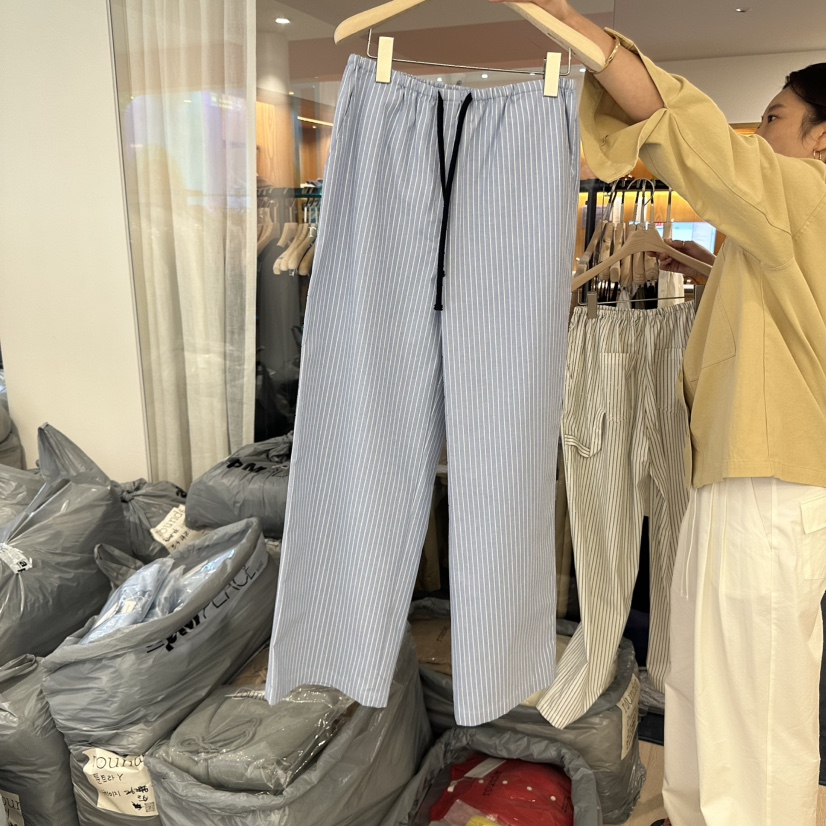 ROUNDER東大門㊣直郵女士新品人氣休閑推薦真品熱賣休閑褲口袋ROUNDER休閑褲圖色2
