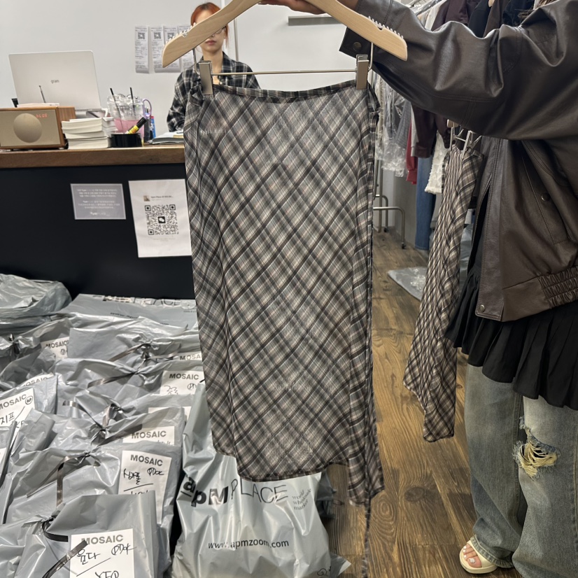 MOSAIC韓國直郵㊣女裝新款人氣時尚熱賣真品推薦休閑職業長裙MOSAIC長裙