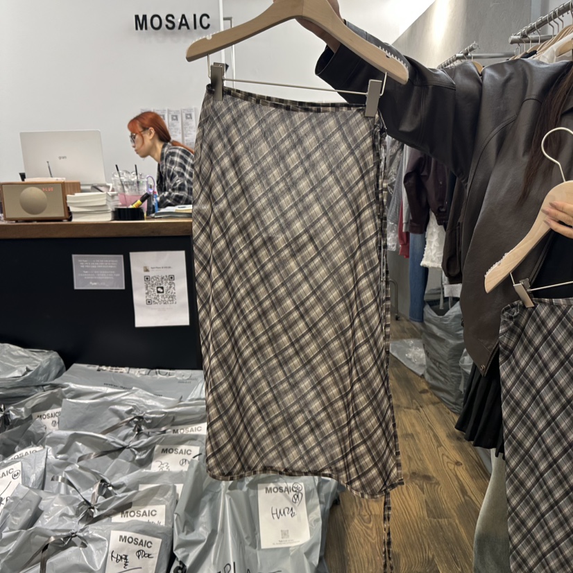 MOSAIC韓國直郵㊣女裝新款人氣時尚熱賣真品推薦休閑職業長裙MOSAIC長裙圖色2