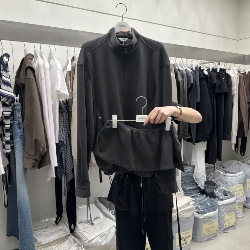 NUTPLAN東大門㊣實拍女裝新品真品時尚人氣熱賣休閑套裝兩件套NUTPLAN套裝圖色1
