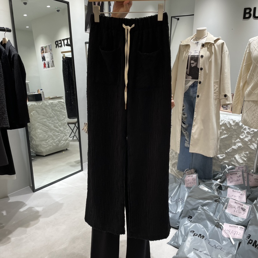 BUTTER-P韓國直郵㊣女裝新款休閑時尚熱賣職業真品人氣休閑褲BUTTER-P休閑褲圖色2