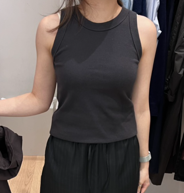 OURIN東大門㊣直郵女裝新款職業人氣休閑真品熱賣推薦吊帶背心OURIN吊帶/背心圖色3