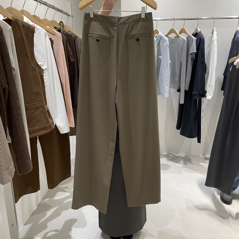 OVU韓國直郵㊣女裝新品熱賣休閑推薦25秋冬時尚職業休閑褲褶皺OVU休閑褲