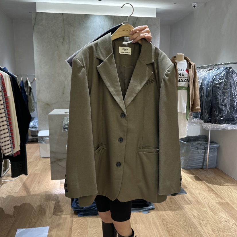 URBANE-P韓國直郵㊣女裝新款推薦時尚熱賣休閑25秋冬真品夾克URBANE-P夾克