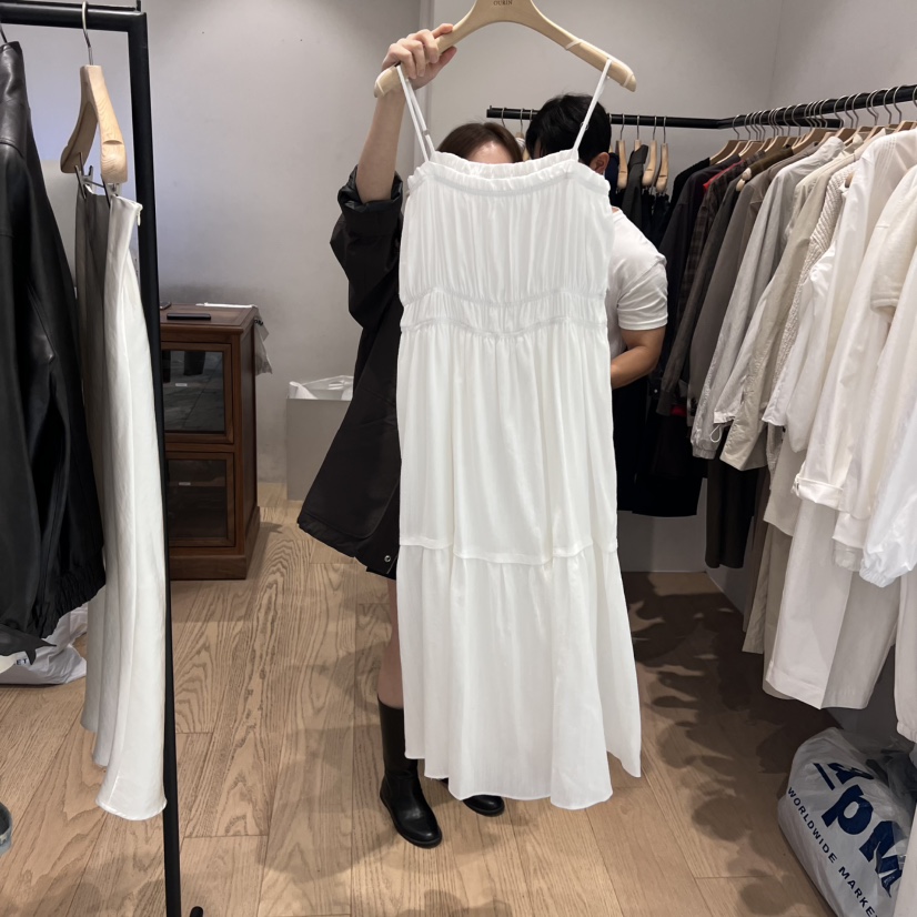 OURIN東大門㊣代購女裝新品推薦25秋冬真品時尚休閑職業連衣裙OURIN連衣裙圖色1