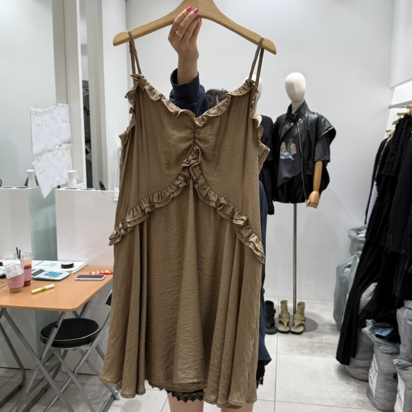 XPARTY東大門㊣實拍女士新款人氣推薦真品時尚職業熱賣連衣裙XPARTY連衣裙