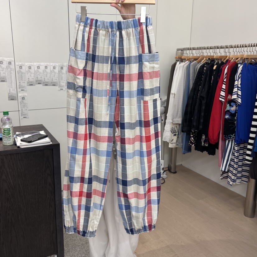 DOHWAJI東大門㊣直郵女裝新品休閑人氣真品職業休閑褲口袋亞麻DOHWAJI休閑褲