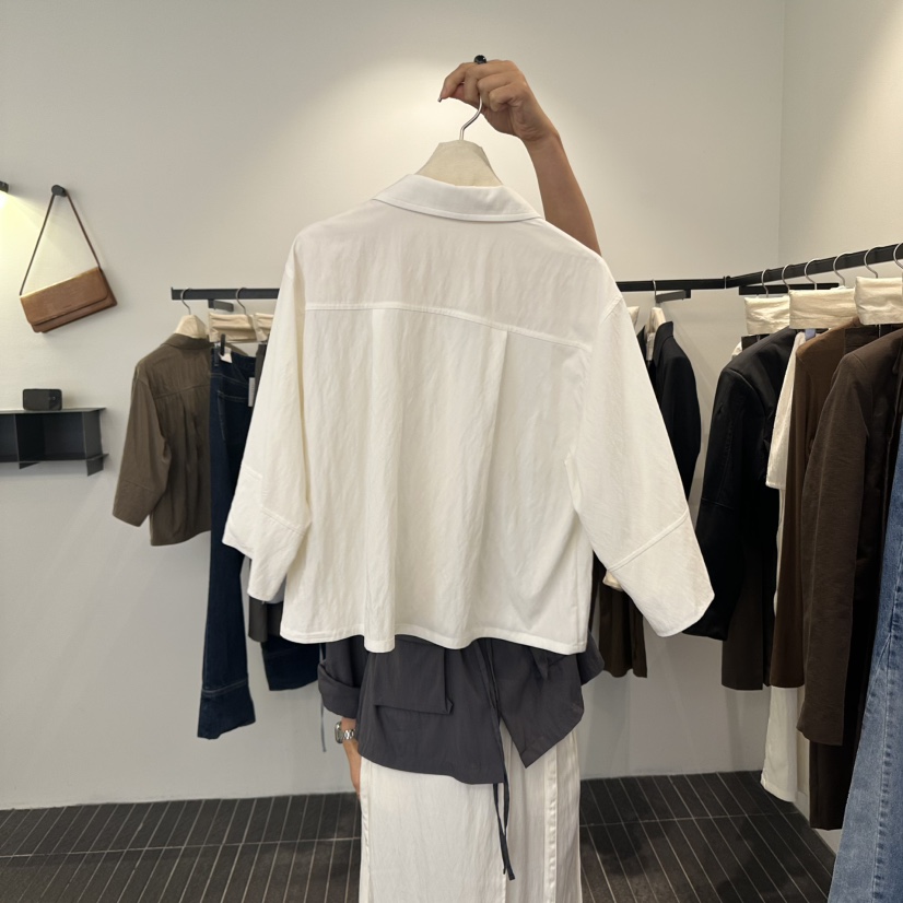 FIND-P東大門㊣實拍女裝新品休閑熱賣25秋冬真品襯衫蕾絲衫FIND-P襯衫/蕾絲衫