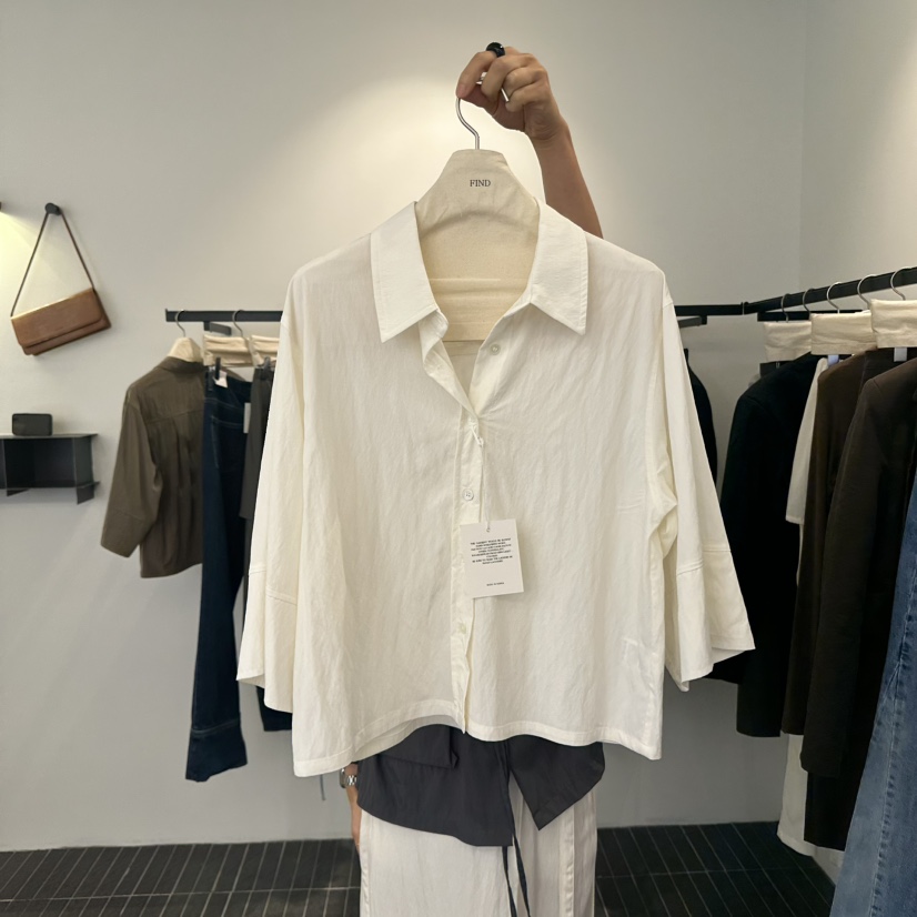 FIND-P東大門㊣實拍女裝新品休閑熱賣25秋冬真品襯衫蕾絲衫FIND-P襯衫/蕾絲衫