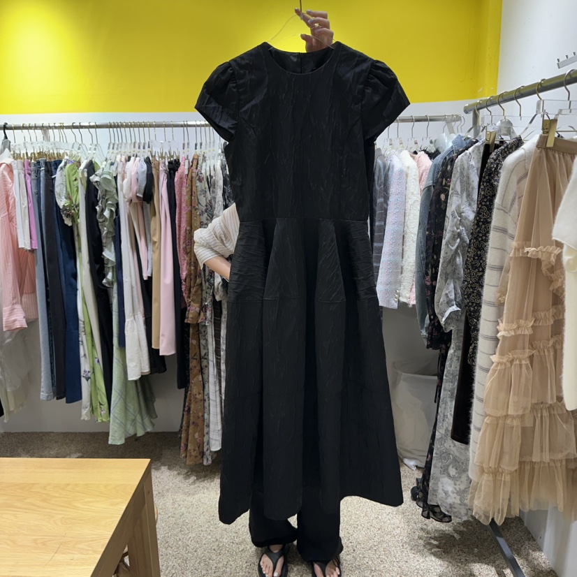 LE MASTERPLACE韓國代購㊣女士新品人氣熱賣連衣裙不含腰帶Le masterpiece連衣裙圖色2