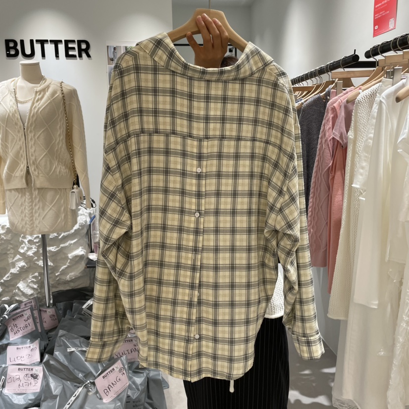 BUTTER-P東大門㊣代購女士新款人氣推薦時尚熱賣襯衫蕾絲衫BUTTER-P襯衫/蕾絲衫