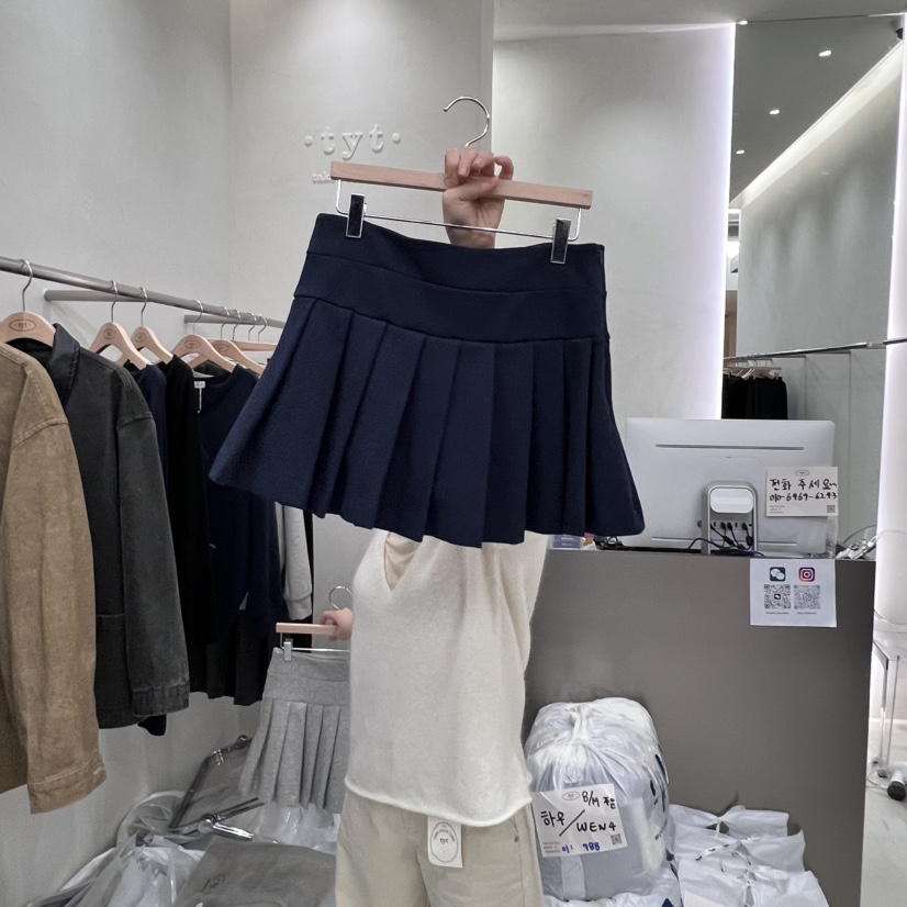 TAKE YOUE TIME韓國代購㊣女士新品推薦職業真品人氣短裙TAKE YOUE TIME短裙圖色2