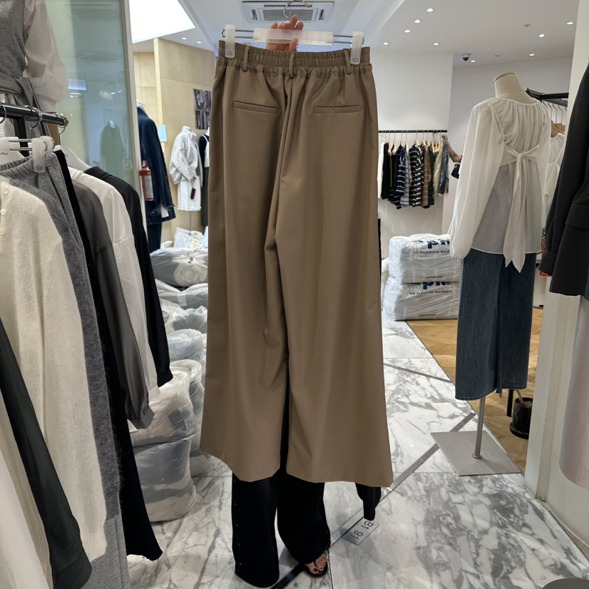 ALMOND韓國代購㊣女士新品人氣真品25秋冬推薦時尚休閑休閑褲ALMOND休閑褲