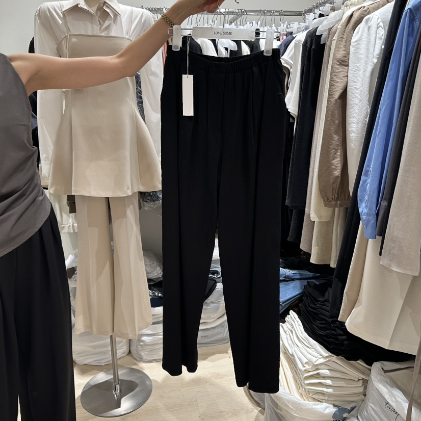 LOVE SOME東大門㊣實拍女士新品職業推薦人氣熱賣時尚休閑褲LOVE SOME休閑褲圖色2