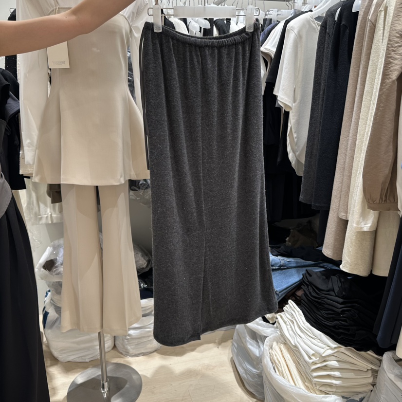 LOVE SOME東大門㊣直郵女裝新品職業熱賣時尚真品休閑長裙絨LOVE SOME長裙