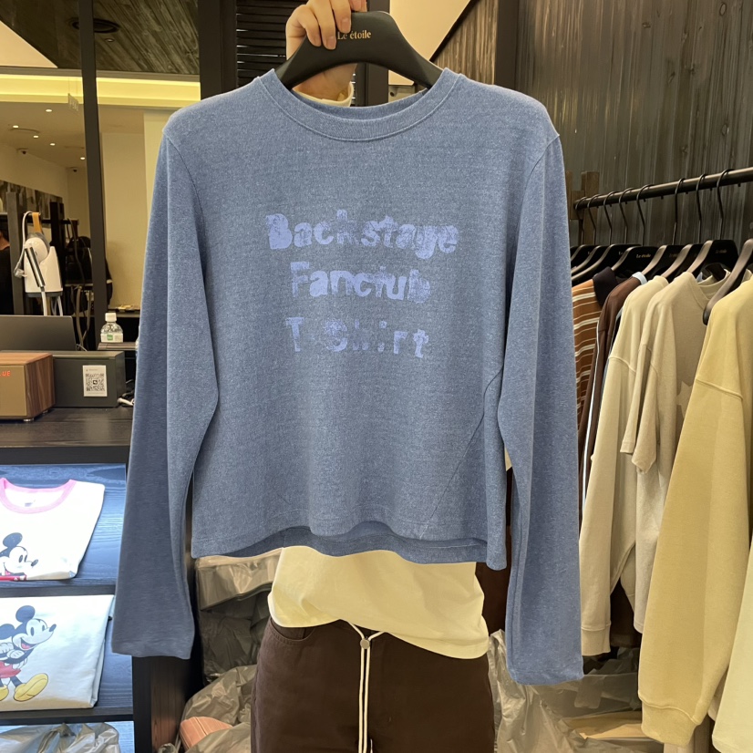 LE ETOILE東大門㊣直郵女裝新品熱賣休閑推薦真品時尚長袖T恤LE ETOILE長袖T恤