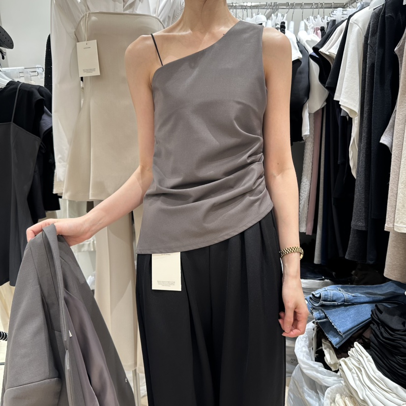 LOVE SOME韓國直郵㊣女士新品25秋冬熱賣時尚推薦吊帶背心LOVE SOME吊帶/背心圖色2