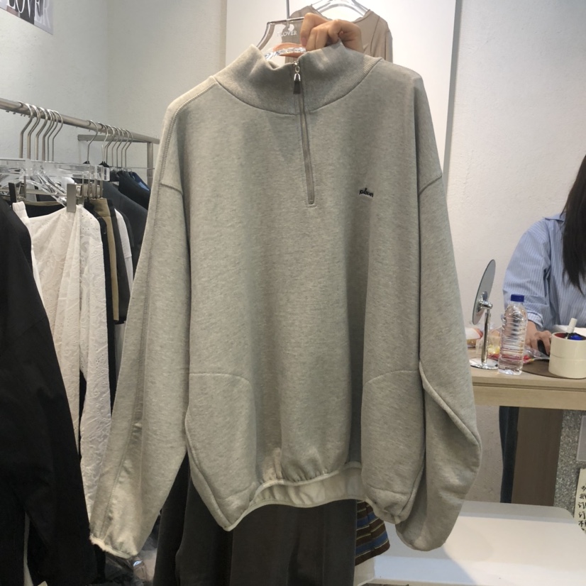 PLOVER韓國代購㊣女士新品人氣25秋冬真品時尚推薦熱賣衛衣PLO_VER衛衣圖色1