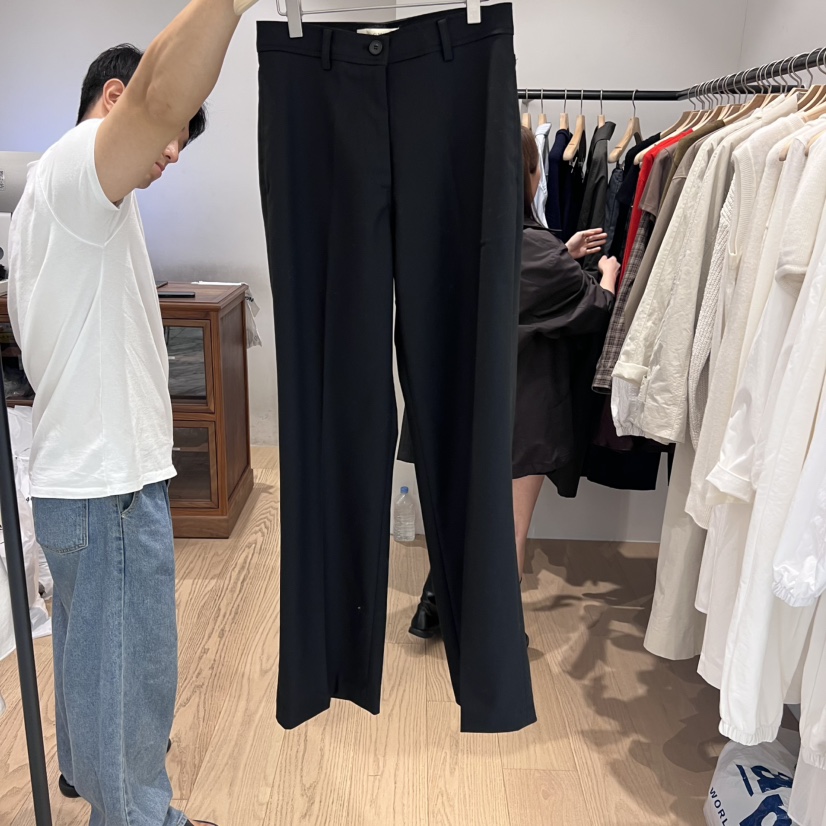 OURIN韓國代購㊣女士新款人氣真品職業25秋冬休閑時尚休閑褲OURIN休閑褲圖色2