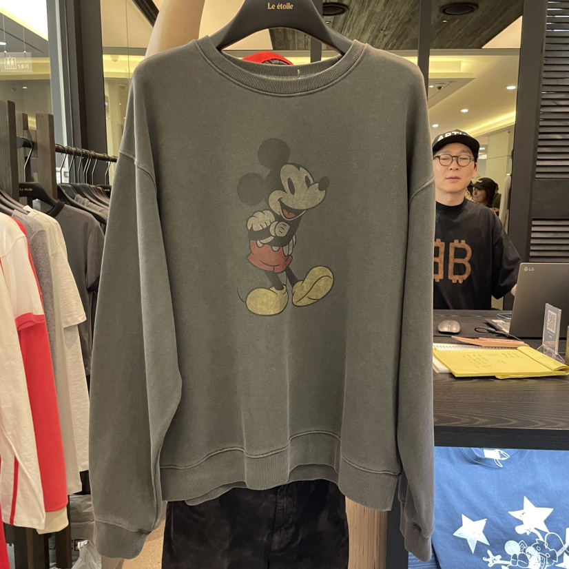 LE ETOILE東大門㊣代購女裝新品25秋冬推薦真品熱賣時尚衛衣LE ETOILE衛衣圖色2