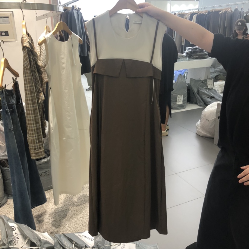 ATPZ東大門㊣直郵女裝新品休閑時尚25秋冬職業熱賣真品連衣裙ATTENTION PLEAES連衣裙圖色2