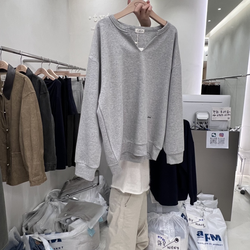 TAKE YOUE TIME韓國直郵㊣女裝新品時尚職業休閑推薦衛衣TAKE YOUE TIME衛衣圖色2