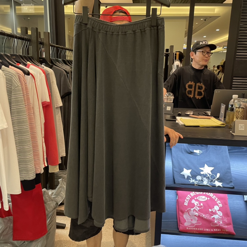 LE ETOILE韓國代購㊣女裝新品熱賣時尚職業推薦25秋冬長裙LE ETOILE長裙圖色2