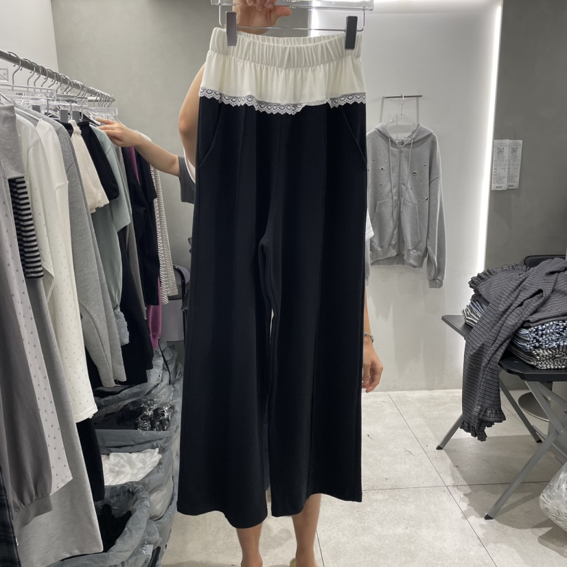 ANDE韓國代購㊣女裝新品熱賣人氣休閑推薦時尚真品職業休閑褲Ande休閑褲圖色2