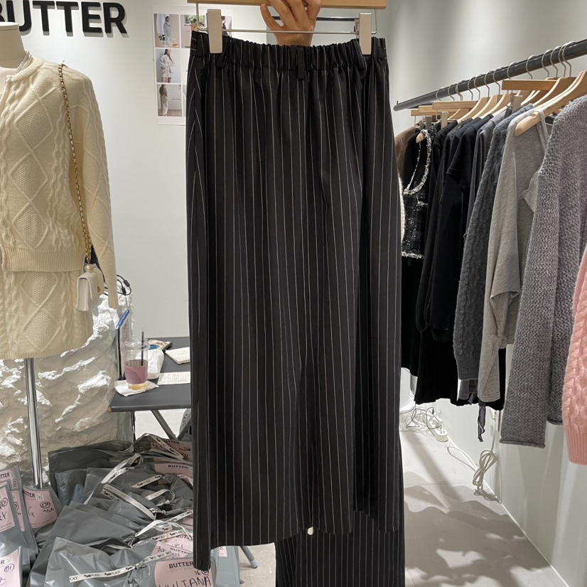 BUTTER-P韓國代購㊣女裝新款真品時尚推薦休閑人氣25秋冬長裙BUTTER-P長裙