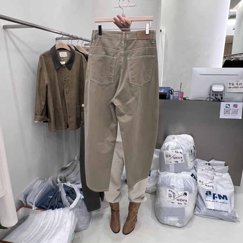 TAKE YOUE TIME東大門㊣直郵女裝新品熱賣推薦25秋冬牛仔褲TAKE YOUE TIME牛仔褲