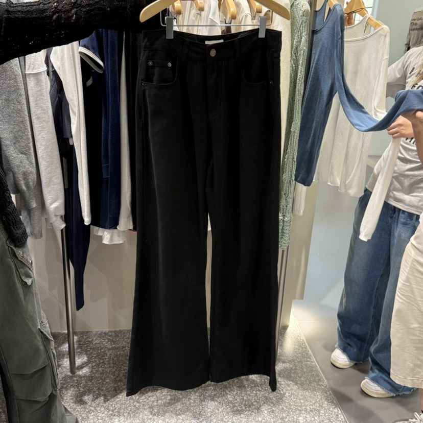 SOF韓國代購㊣女士新品休閑真品時尚25秋冬職業推薦休閑褲棉質SOF休閑褲圖色2