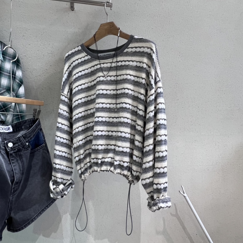 BLACKFRIDAY東大門㊣實拍女裝新品25秋冬休閑熱賣人氣職業衛衣BLACK FRIDAY衛衣圖色2