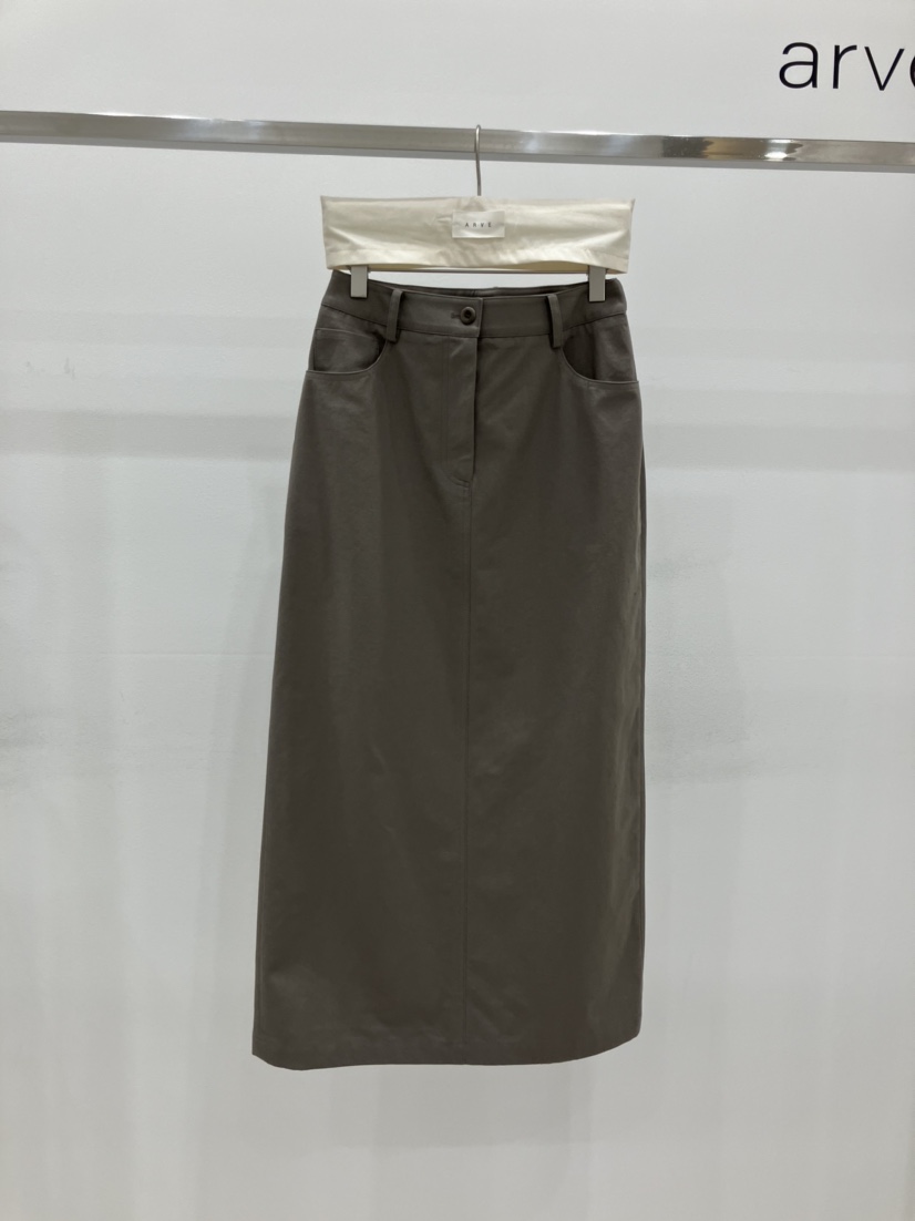 ARVE東大門㊣實拍女士新品人氣25秋冬推薦時尚職業真品長裙ARVE長裙圖色2