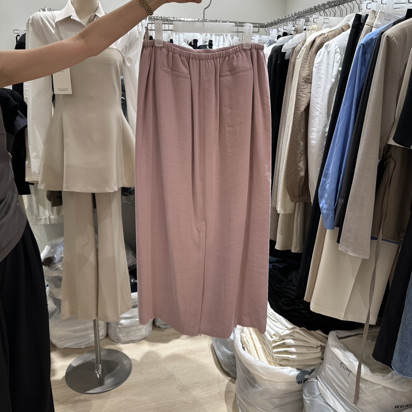 LOVE SOME東大門㊣實拍女士新品真品人氣休閑熱賣長裙綁帶LOVE SOME長裙