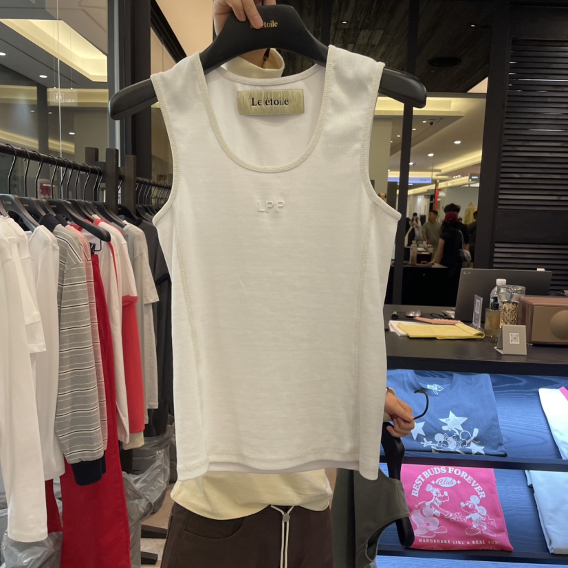 LE ETOILE韓國代購㊣女裝新品職業真品推薦吊帶背心不含內搭LE ETOILE吊帶/背心圖色2