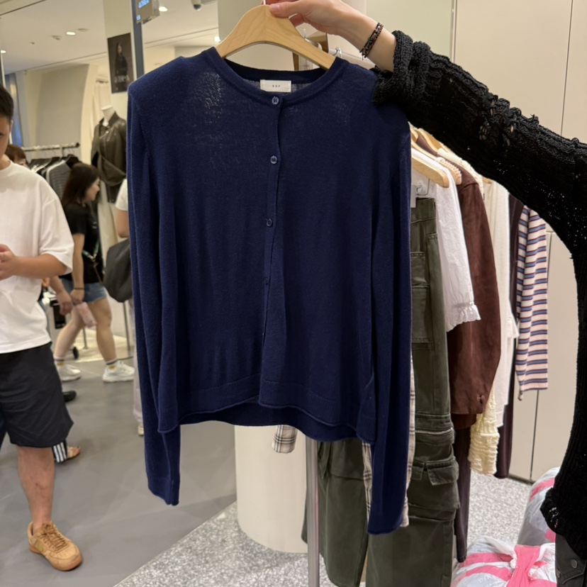 SOF韓國直郵㊣女裝新款職業25秋冬真品人氣熱賣推薦針織衫開衫SOF針織衫圖色2