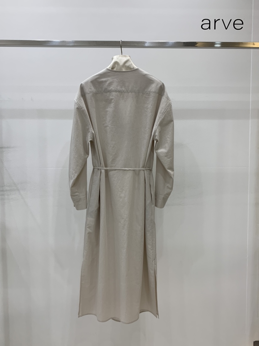 ARVE東大門㊣直郵女裝新品休閑25秋冬推薦真品連衣裙含腰繩ARVE連衣裙